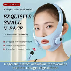 EMS Face Lifting Device Smart Pulse Face Shaping Beauty Instrument Facial Massager Face Slimming Double Chin Removal V Line Lift