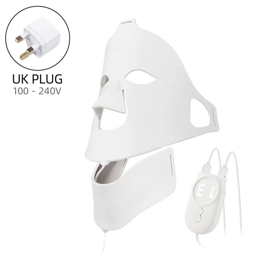 7 Colors LED Silicone Face Mask Beauty Machine for Home Skin Care Treatment