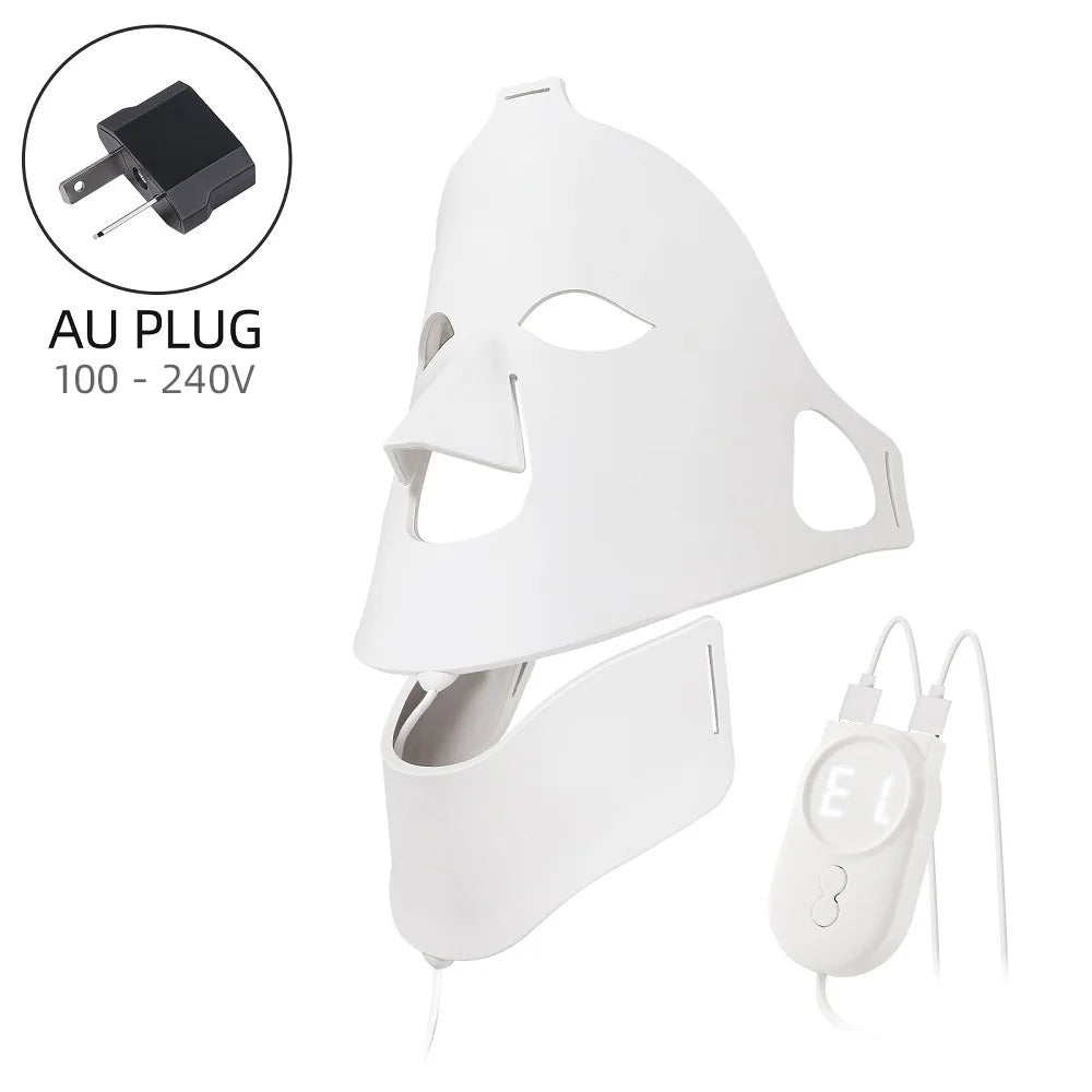 7 Colors LED Silicone Face Mask Beauty Machine for Home Skin Care Treatment