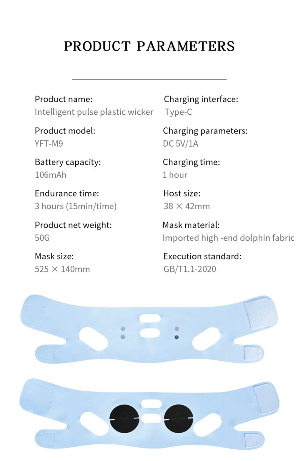 EMS Face Lifting Device Smart Pulse Face Shaping Beauty Instrument Facial Massager Face Slimming Double Chin Removal V Line Lift