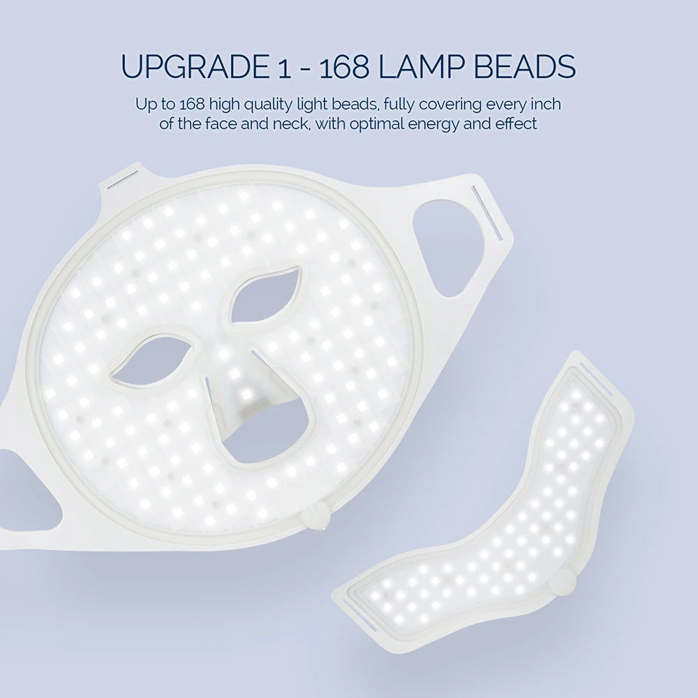 7 Colors LED Silicone Face Mask Beauty Machine for Home Skin Care Treatment