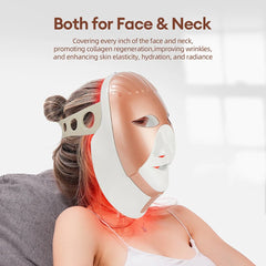 Mascarilla facial LED Wireless 7 Colors Photon Skin Care Beauty Machine Masque pour le visage