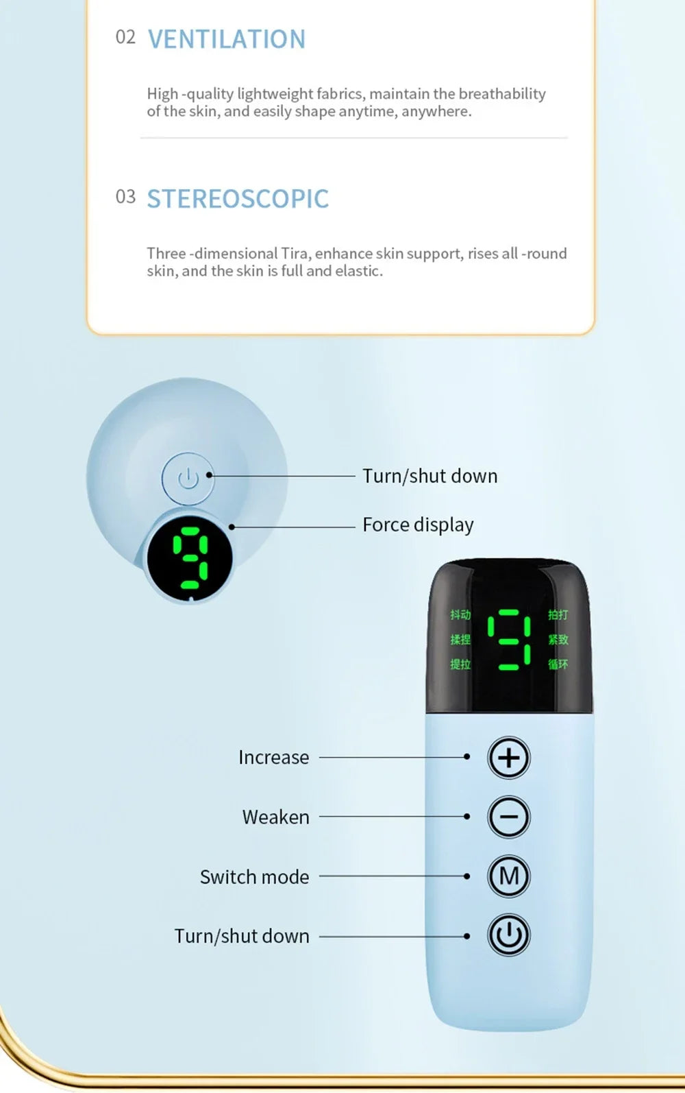 EMS Face Lifting Device Smart Pulse Face Shaping Beauty Instrument Facial Massager Face Slimming Double Chin Removal V Line Lift