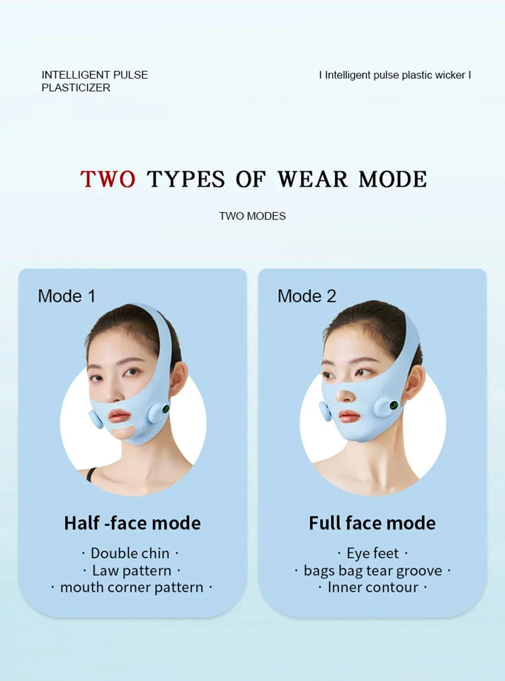 EMS Face Lifting Device Smart Pulse Face Shaping Beauty Instrument Facial Massager Face Slimming Double Chin Removal V Line Lift